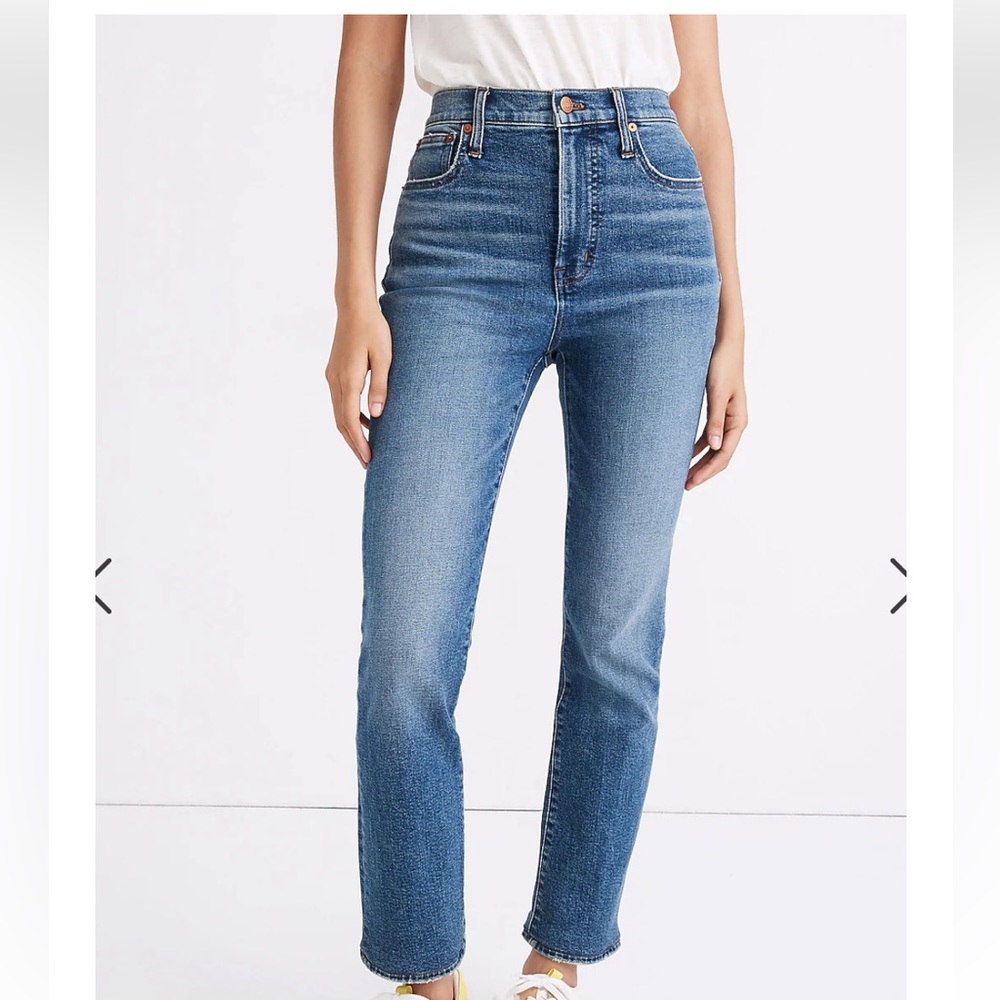 Madewell Cali-Demi Boot Jeans new with tags